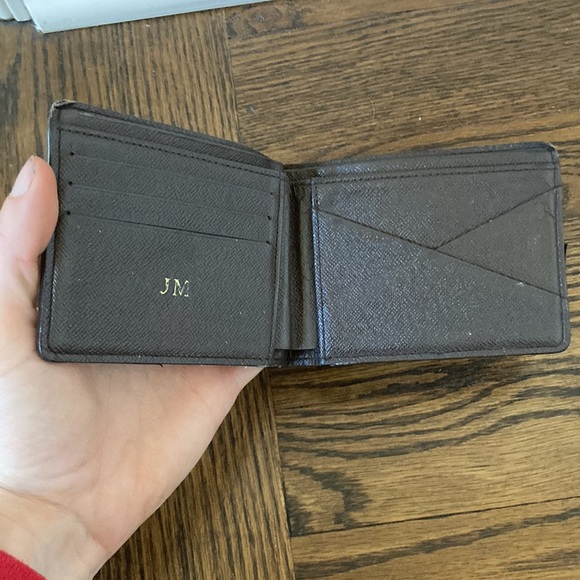 Louis Vuitton authentic vintage damier ebene bifold slim wallet - Picture 6 of 8